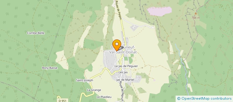 localisation de l'entreprise GFA LE CLOS TENDET  VAUMEILH