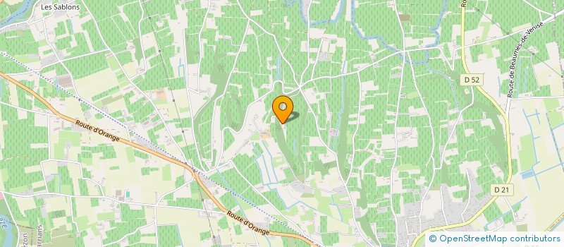 localisation de l'entreprise GFA LE DEVES  SARRIANS