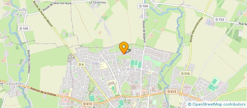 localisation de l'entreprise GFA LE DOLEDEC  BAYEUX