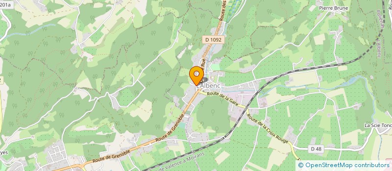 localisation de l'entreprise GFA LE GRAND CHAMP  ROVON