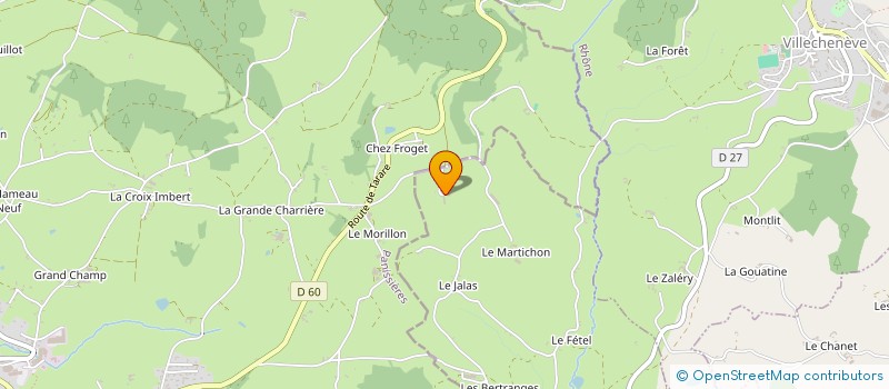 localisation de l'entreprise GFA LE GRAND MICHEL à CHAMBOST-LONGESSAIGNE