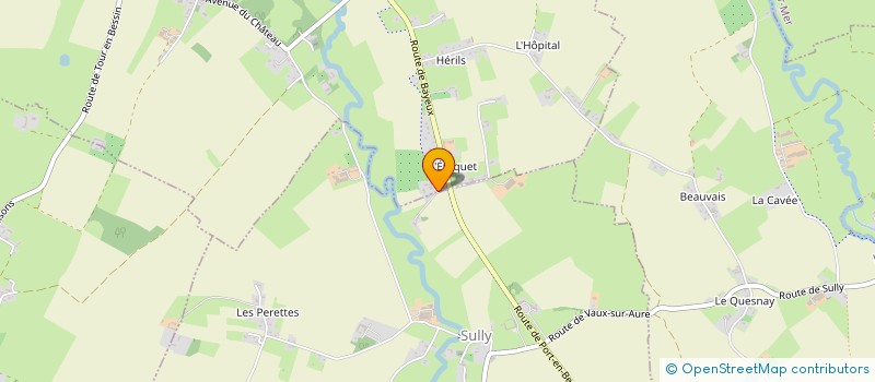 localisation de l'entreprise GFA LE LIEU FOISON  NONANT