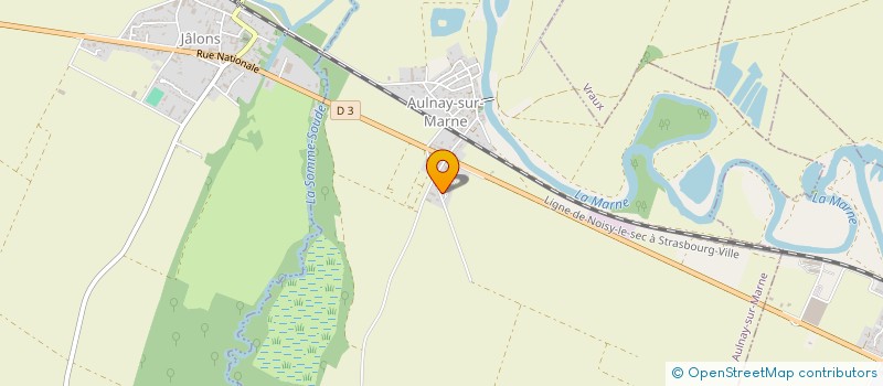 localisation de l'entreprise GFA LE MATOU  AULNAY-SUR-MARNE