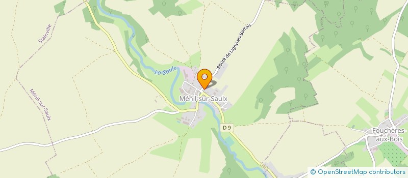 localisation de l'entreprise GFA LE NOYER à MENIL-SUR-SAULX