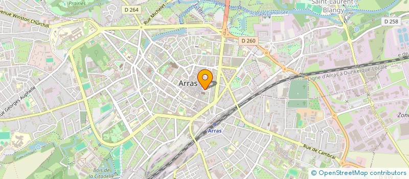 localisation de l'entreprise GFA LE PISSE VIN  ARRAS