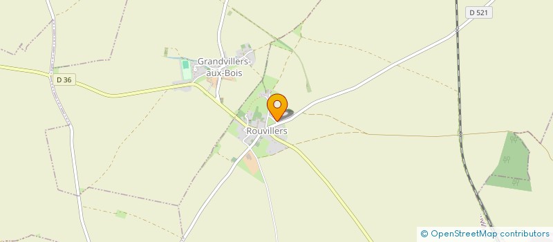 localisation de l'entreprise GFA LE REGALY  CRESSONSACQ