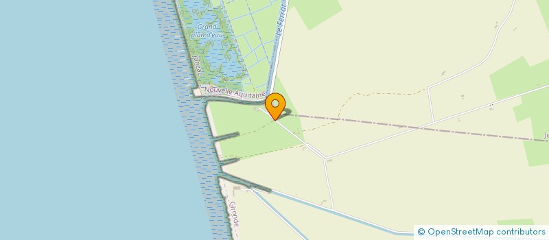 localisation de l'entreprise GFA LE TRIANGLE  SAINT-CIERS-SUR-GIRONDE