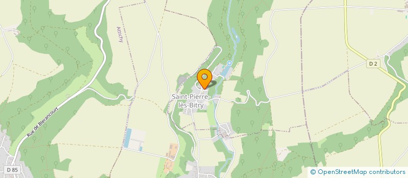 localisation de l'entreprise GFA LE VIVIER  JAULZY