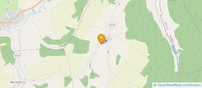 localisation de l'entreprise GFA LEBEGUE  TAILLY