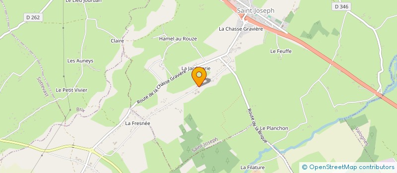 localisation de l'entreprise GFA LEFEVRE MOUCHEL  SAINT-JOSEPH