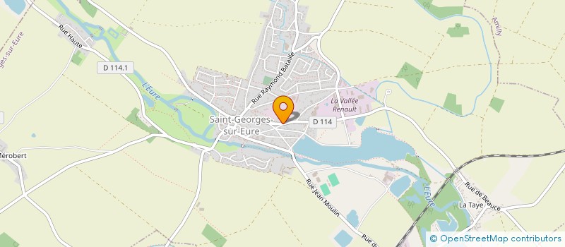 localisation de l'entreprise GFA LEFI à SAINT-GEORGES-SUR-EURE