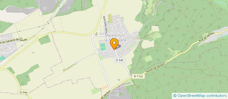 localisation de l'entreprise GFA LEJA  AMNEVILLE