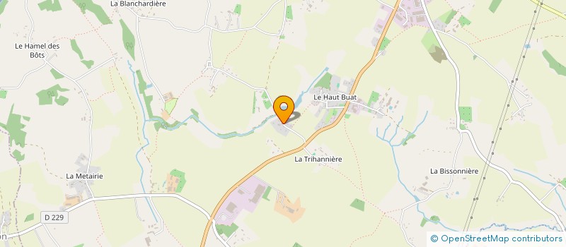 localisation de l'entreprise GFA LEM à ATHIS-VAL DE ROUVRE