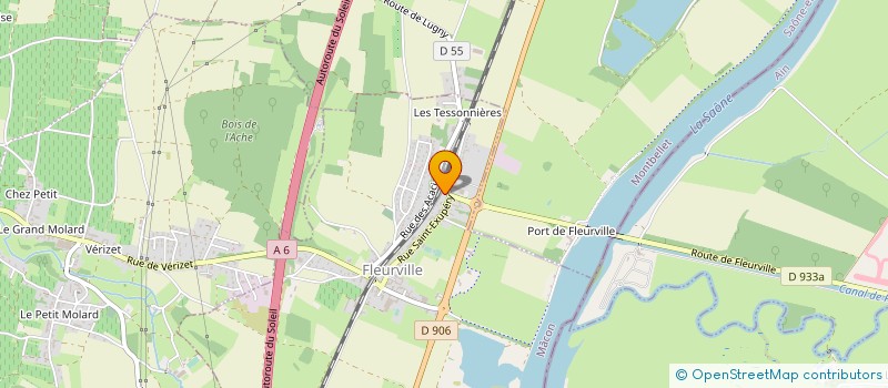 localisation de l'entreprise GFA LENOIR ET FILS  SAINT-MAURICE-DE-SATONNAY