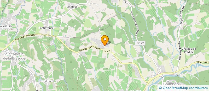 localisation de l'entreprise GFA LES 2 J  GRAMBOIS