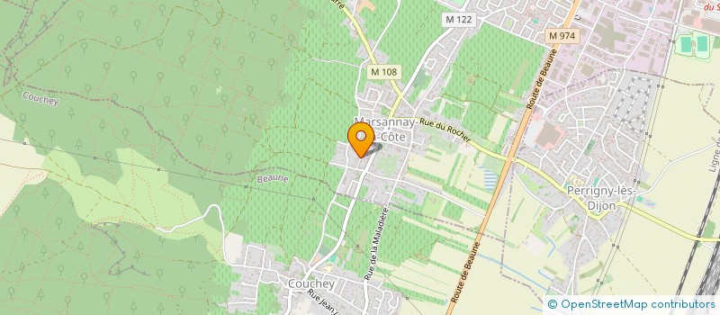 localisation de l'entreprise GFA LES AMIS DES GRANDS BOIS à MARSANNAY-LA-COTE