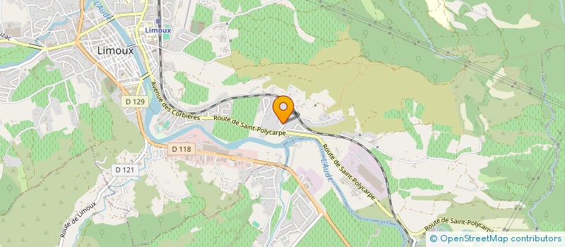 localisation de l'entreprise GFA LES ASSETS  LIMOUX