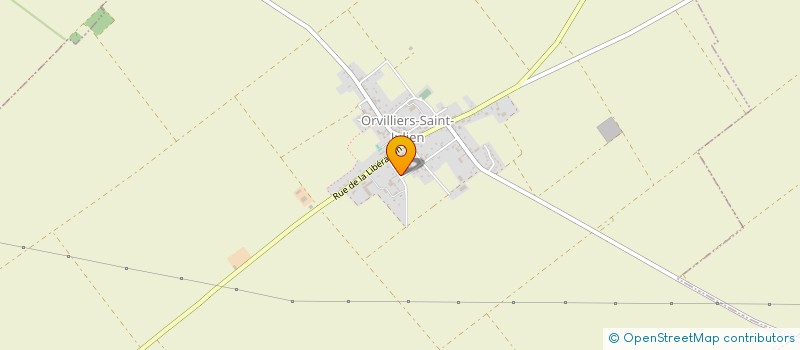 localisation de l'entreprise GFA LES BORDES  ORVILLIERS-SAINT-JULIEN