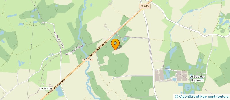 localisation de l'entreprise GFA LES BRUYERES à AUTRY-LE-CHATEL