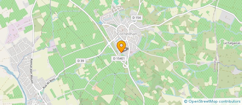 localisation de l'entreprise GFA LES CABRIERES  CORNEILHAN