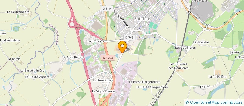 localisation de l'entreprise GFA LES CAILLAUDIERES à MONTAIGU-VENDEE