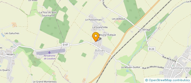 localisation de l'entreprise GFA LES CARRIERES DE THENAY  BASSES