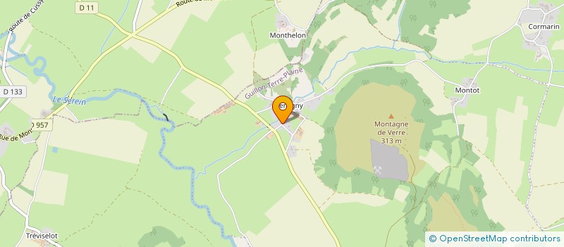 localisation de l'entreprise GFA LES CHAMPS LIEVRES  GUILLON-TERRE-PLAINE