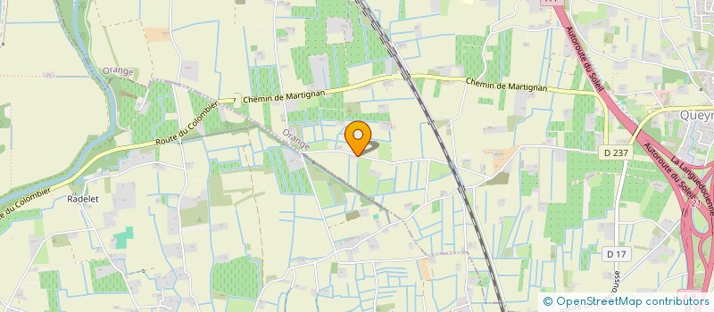 localisation de l'entreprise GFA LES CIGALIERES  ORANGE