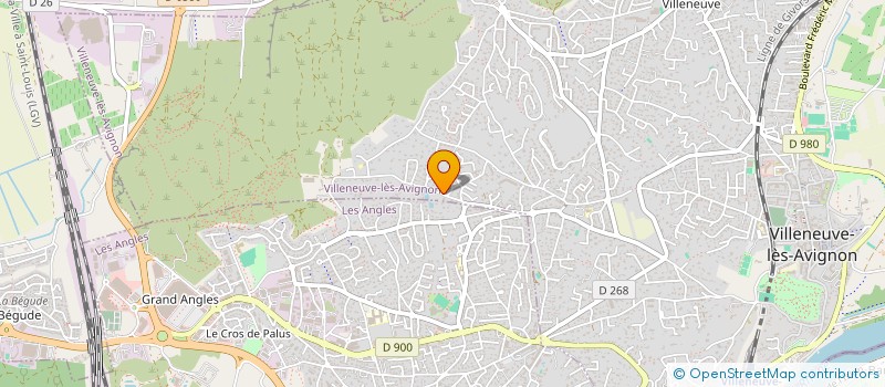 localisation de l'entreprise GFA LES ECURIES DU LIMON  VILLENEUVE-LES-AVIGNON