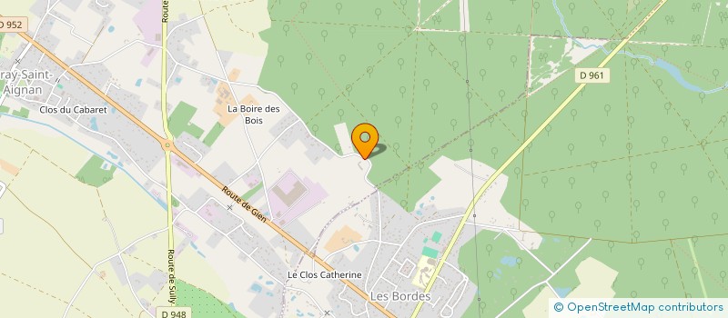 localisation de l'entreprise GFA LES ECURIES DU VAL SULLY à BRAY-SAINT-AIGNAN
