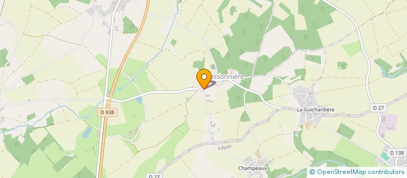 localisation de l'entreprise GFA LES FLAMBEAU  AIRVAULT