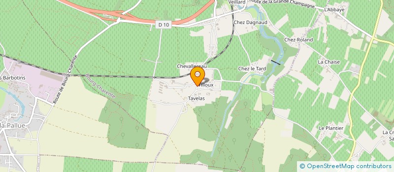 localisation de l'entreprise GFA LES FORGES DE TALVATS à BOURG-CHARENTE
