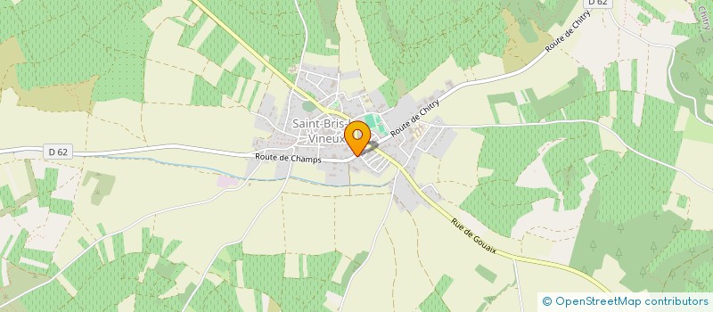 localisation de l'entreprise GFA LES GRAINS D'ARGENT  SAINT-BRIS-LE-VINEUX