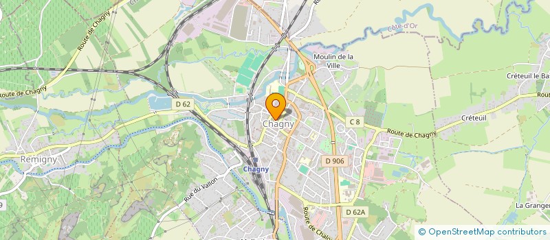 localisation de l'entreprise GFA LES GRANDES TERRES  FONTAINES