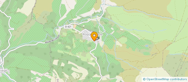 localisation de l'entreprise GFA LES HAUTES TERRES  ROQUETAILLADE-ET-CONILHAC