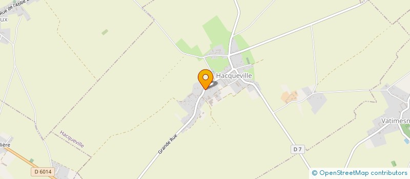 localisation de l'entreprise GFA LES ILES  HACQUEVILLE