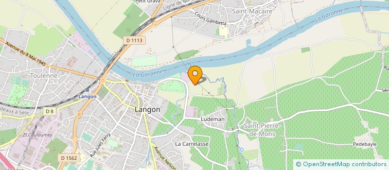 localisation de l'entreprise GFA LES JAUBERTES  SAINT-PARDON-DE-CONQUES