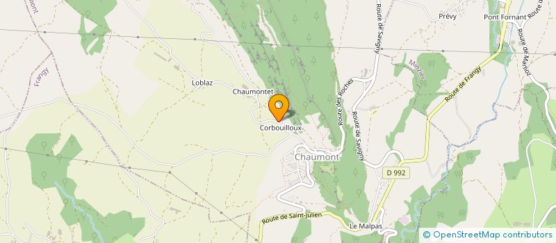 localisation de l'entreprise GFA LES JONQUILLES à CHAUMONT