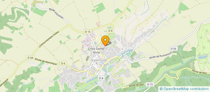 localisation de l'entreprise GFA LES LAZARINS  BRUNET