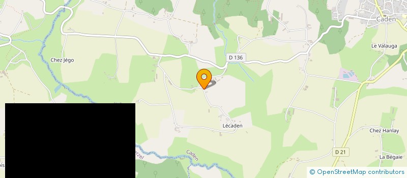 localisation de l'entreprise GFA LES LILAS  CADEN