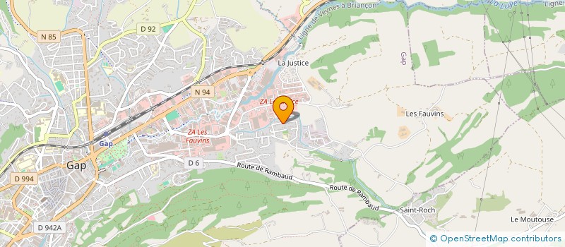 localisation de l'entreprise GFA LES LUNELS  GAP