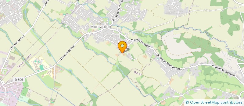 localisation de l'entreprise GFA LES MAGNOLIAS  MONTARDON