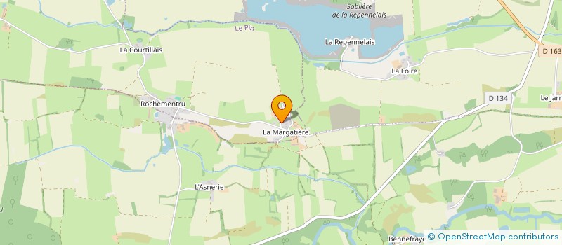 localisation de l'entreprise GFA LES MANDY à LE PIN