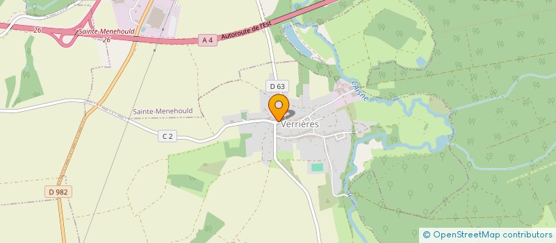 localisation de l'entreprise GFA LES OUAGES  VERRIERES