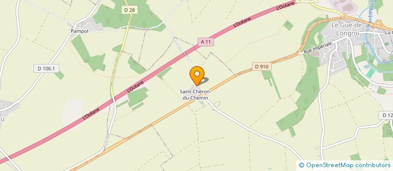localisation de l'entreprise GFA LES OUCHES à LE GUE DE LONGROI