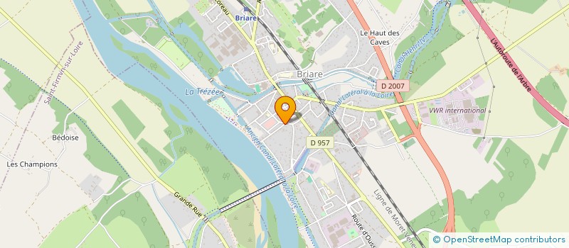 localisation de l'entreprise GFA LES PATURELLES à OUSSON-SUR-LOIRE