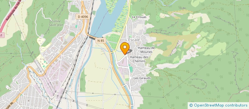 localisation de l'entreprise GFA LES QUATRES SAISONS  L'ESCALE