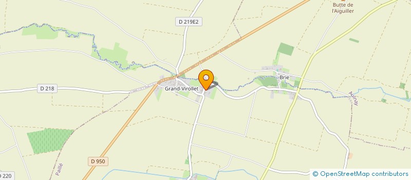 localisation de l'entreprise GFA LES RENTES  PAILLE