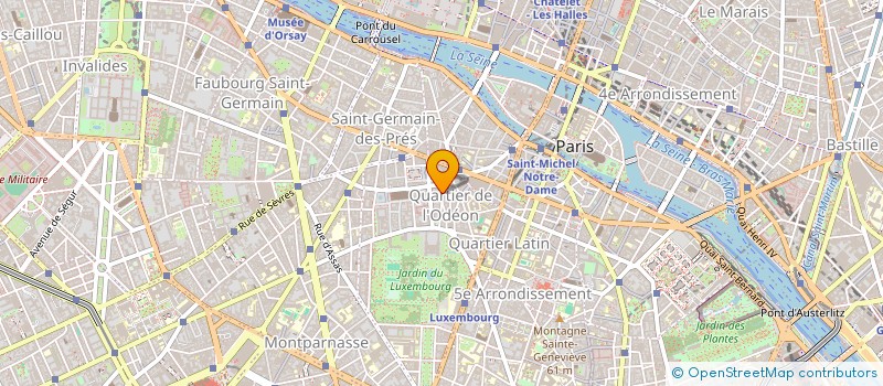 localisation de l'entreprise GFA LES ROCHES  PARIS