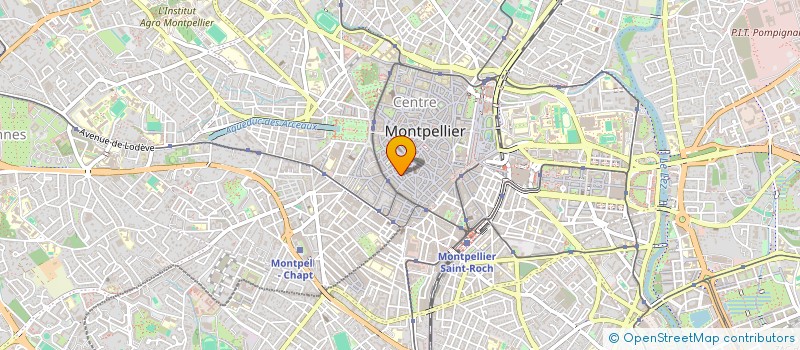 localisation de l'entreprise GFA LES SENTINELLES à MONTPELLIER
